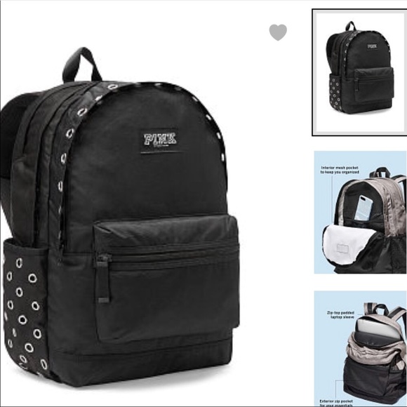 PINK Victoria's Secret Handbags - VS PINK BLING CAMPUS BACKPACK RARE